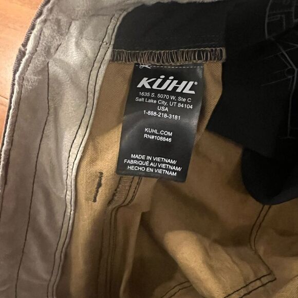 Kuhl Rydr vintage patina mens Black Denim Jeans pants size 38x32 - Picture 7 of 11